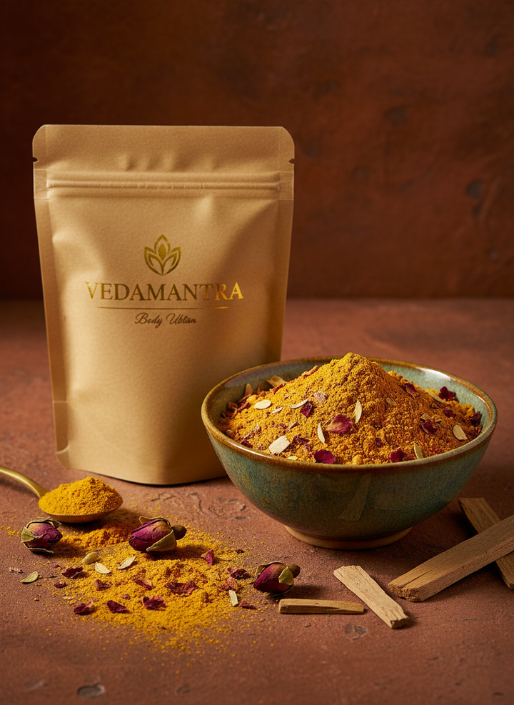 Vedamantra Body Ubtan — Full Body Glow & Tan Removal